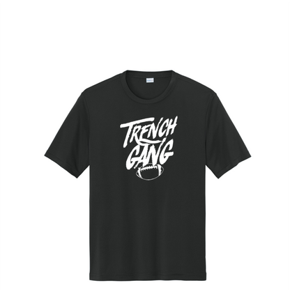 TRENCH MAFIA (Black) - Tall Performance Tee