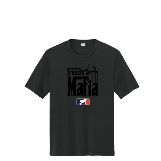 TRENCH MAFIA (Black) - Youth Performance Tee