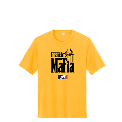 TRENCH MAFIA (Black) - Tall Performance Tee
