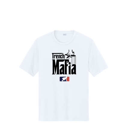 TRENCH MAFIA (Black) - Tall Performance Tee