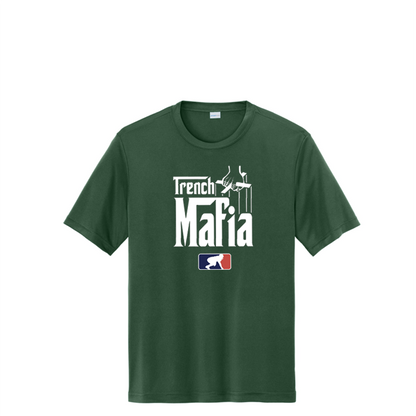 TRENCH MAFIA (White) - Youth Performance Tee