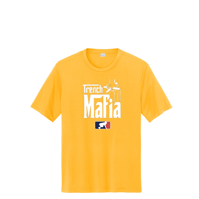 TRENCH MAFIA (White) - Youth Performance Tee