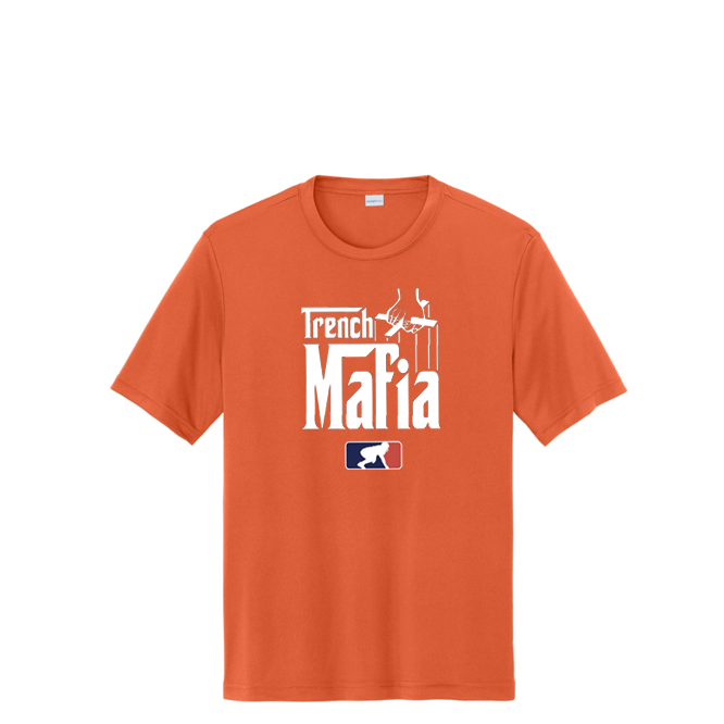 TRENCH MAFIA (White) - Performance Tee
