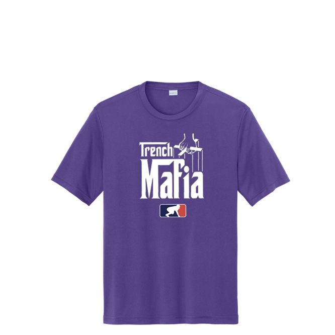TRENCH MAFIA (White) - Performance Tee