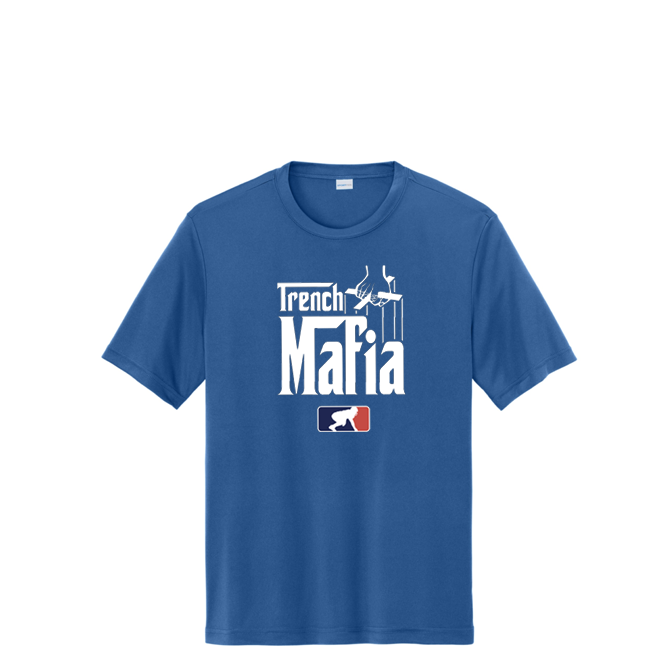 TRENCH MAFIA (White) - Performance Tee