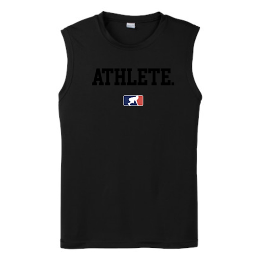 ATHLETE (Black) - Muscle T-Shirt