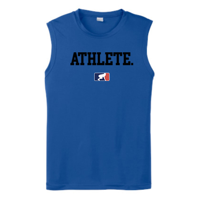 ATHLETE (Black) - Muscle T-Shirt