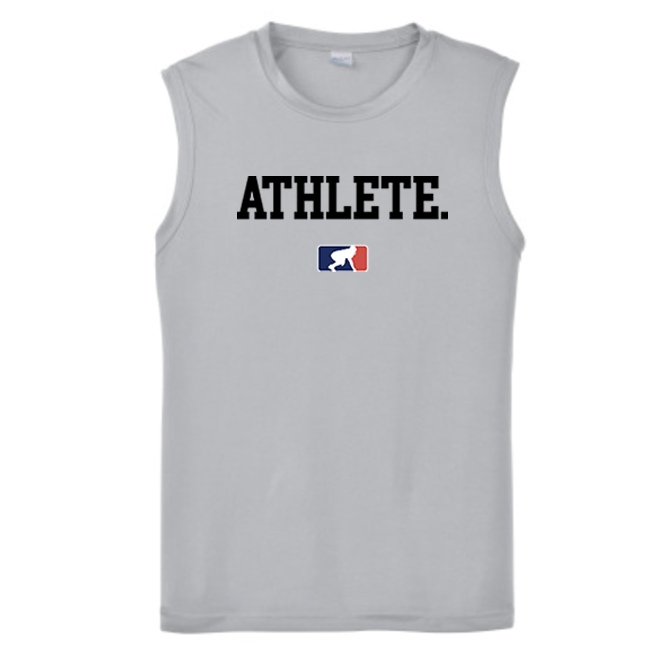 ATHLETE (Black) - Muscle T-Shirt
