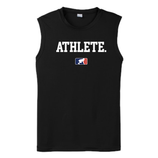 ATHLETE (White) - Muscle T-Shirt