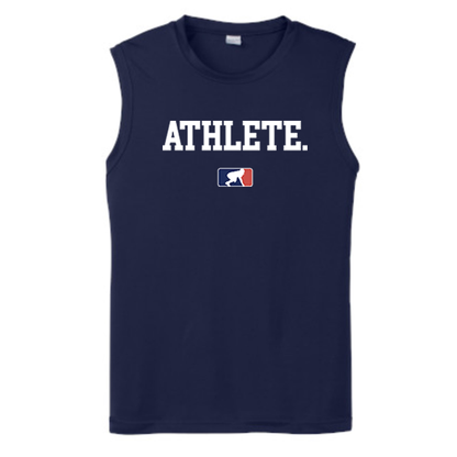 ATHLETE (White) - Muscle T-Shirt