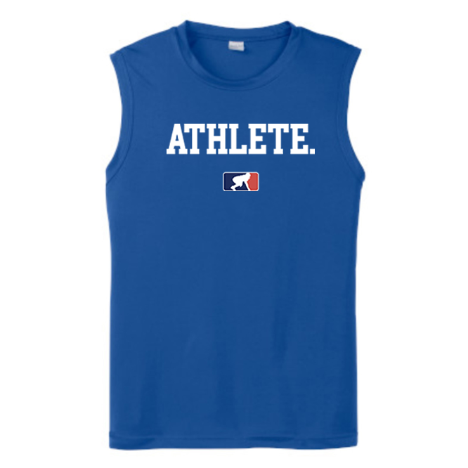ATHLETE (White) - Muscle T-Shirt