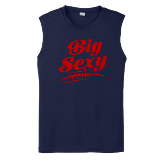 BIG SEXY (Red) (A) - Muscle T-Shirt
