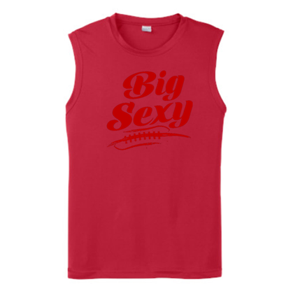 BIG SEXY (Red) (A) - Muscle T-Shirt