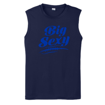 BIG SEXY (Royal) (A) - Muscle T-Shirt