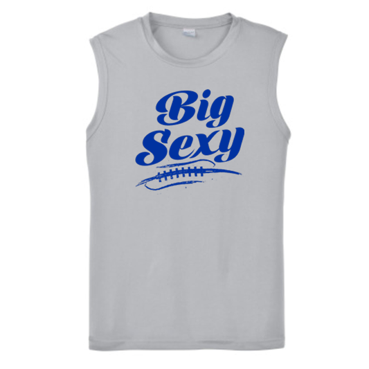 BIG SEXY (Royal) (A) - Muscle T-Shirt