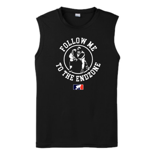 FOLLOW ME TO THE END ZONE - Muscle T-Shirt