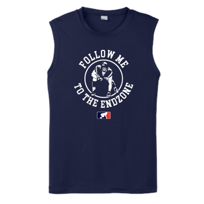FOLLOW ME TO THE END ZONE - Muscle T-Shirt