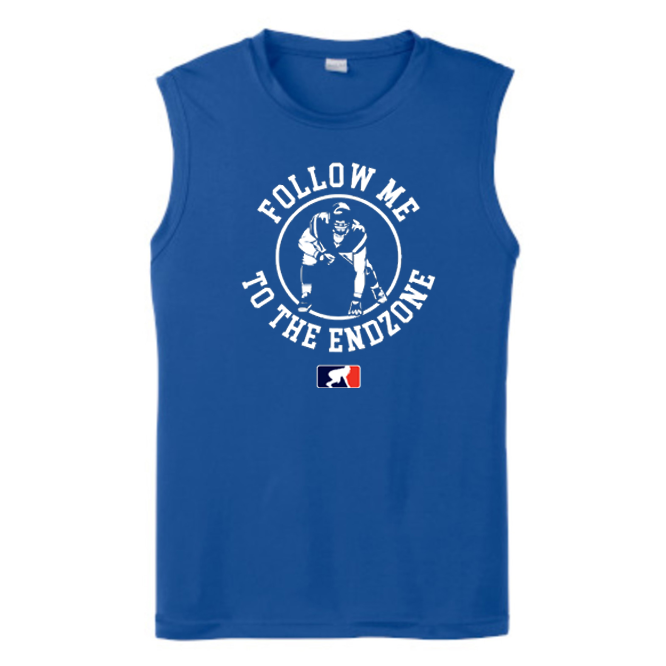 FOLLOW ME TO THE END ZONE - Muscle T-Shirt