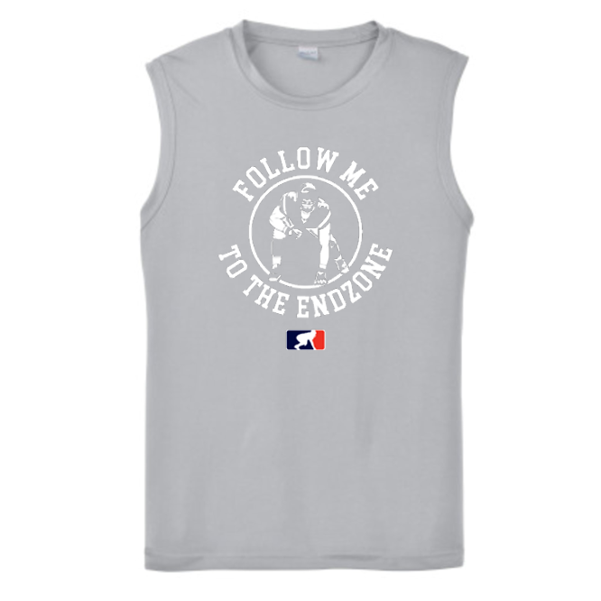 FOLLOW ME TO THE END ZONE - Muscle T-Shirt