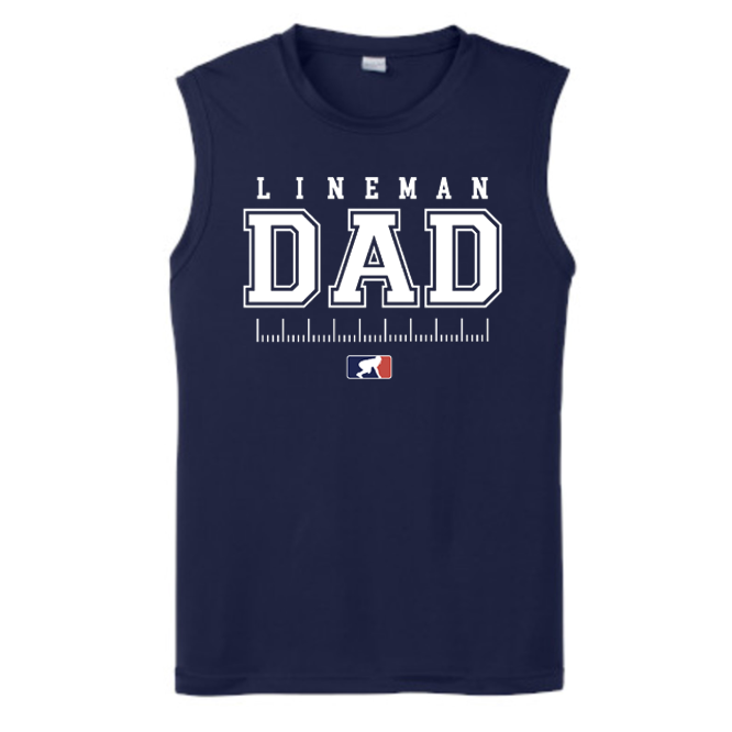 LINEMAN DAD - Muscle T-Shirt