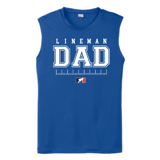 LINEMAN DAD - Muscle T-Shirt