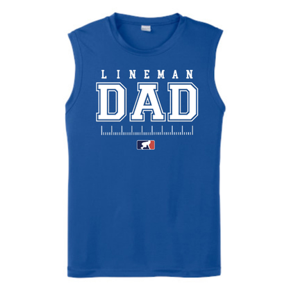 LINEMAN DAD - Muscle T-Shirt