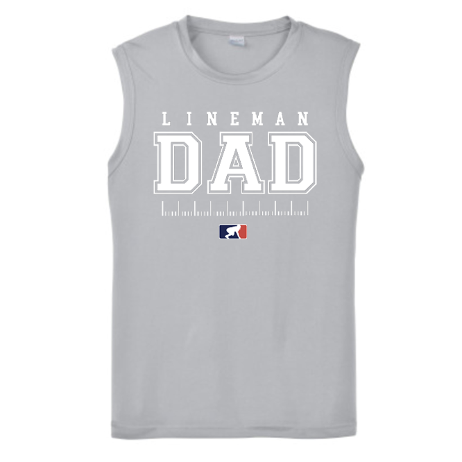 LINEMAN DAD - Muscle T-Shirt