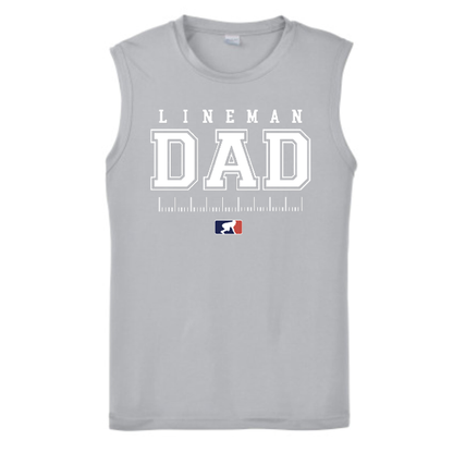 LINEMAN DAD - Muscle T-Shirt
