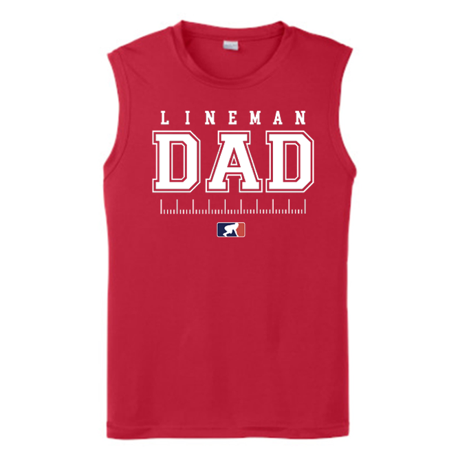 LINEMAN DAD - Muscle T-Shirt