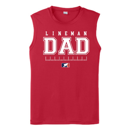 LINEMAN DAD - Muscle T-Shirt