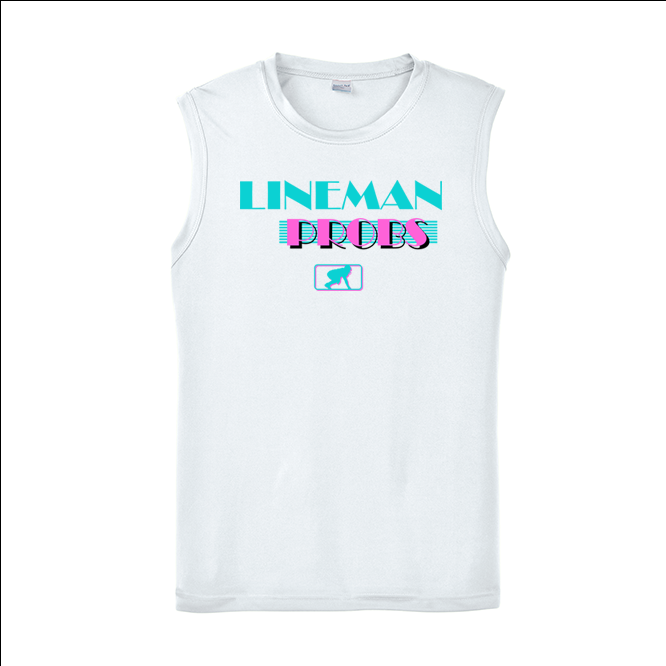 LINEMAN PROBS (Retro) - Trench Vice Muscle T-Shirt