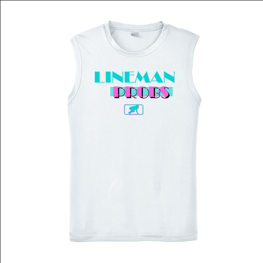LINEMAN PROBS (Retro) - Trench Vice Muscle T-Shirt