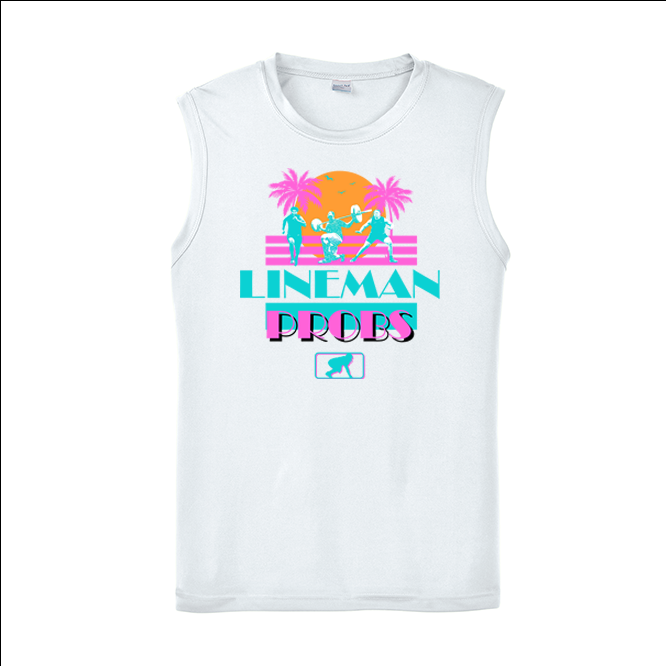 LINEMAN PROBS (Grind) - Trench Vice Muscle T-Shirt