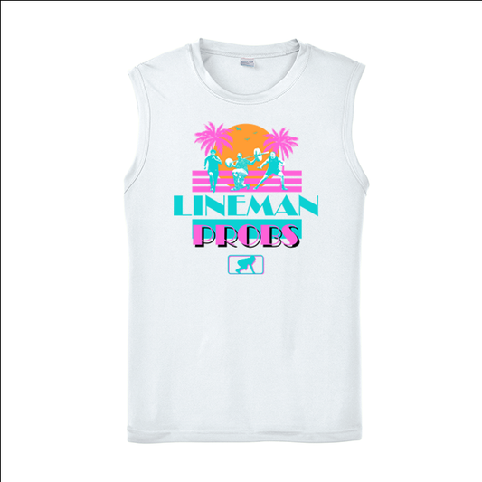 LINEMAN PROBS (Grind) - Trench Vice Muscle T-Shirt
