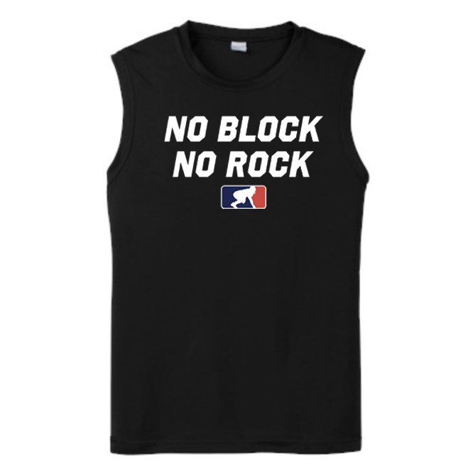 NO BLOCK NO ROCK - Muscle T-Shirt