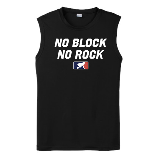 NO BLOCK NO ROCK - Muscle T-Shirt