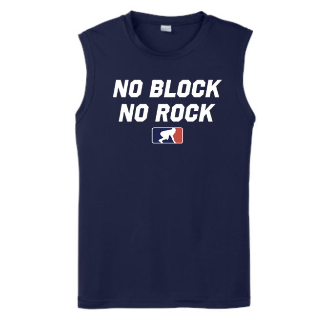 NO BLOCK NO ROCK - Muscle T-Shirt