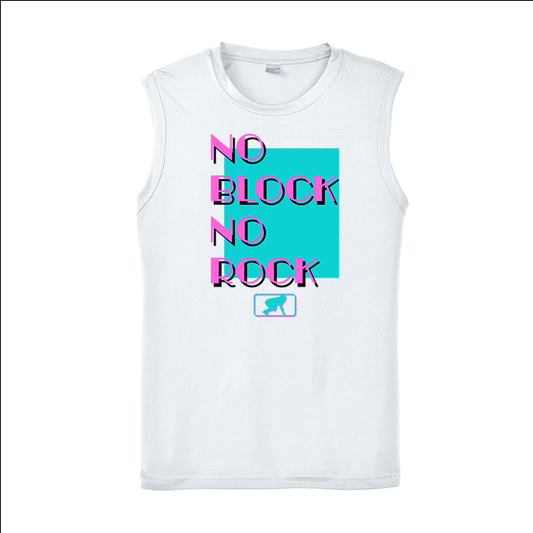 NO BLOCK NO ROCK (Vice) - Trench Vice Muscle T-Shirt