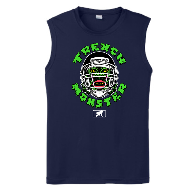 TRENCH MONSTER - Muscle T-Shirt