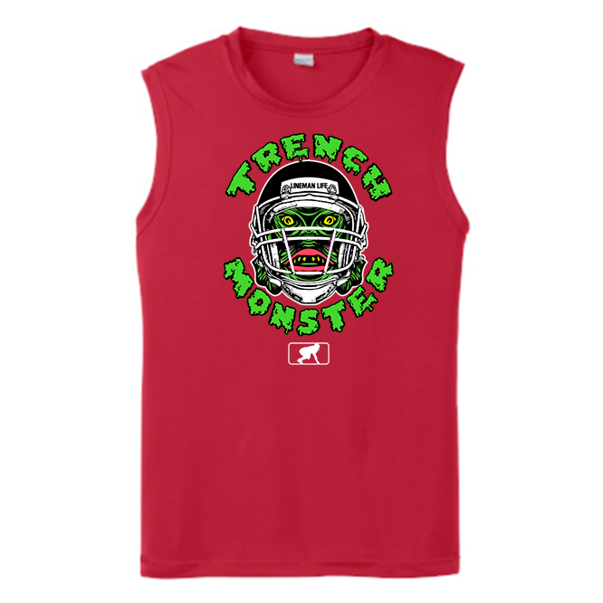 TRENCH MONSTER - Muscle T-Shirt