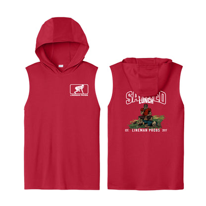 BIG BONED - SACKED LUNCH - Hooded Muscle Tee