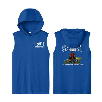 BIG BONED - SACKED LUNCH - Hooded Muscle Tee