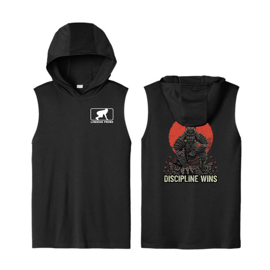 WARRIOR - SAMARAI - Hooded Muscle Tee