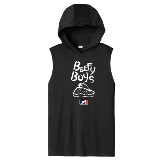 BEEFY BOYS - Hooded Muscle Tee