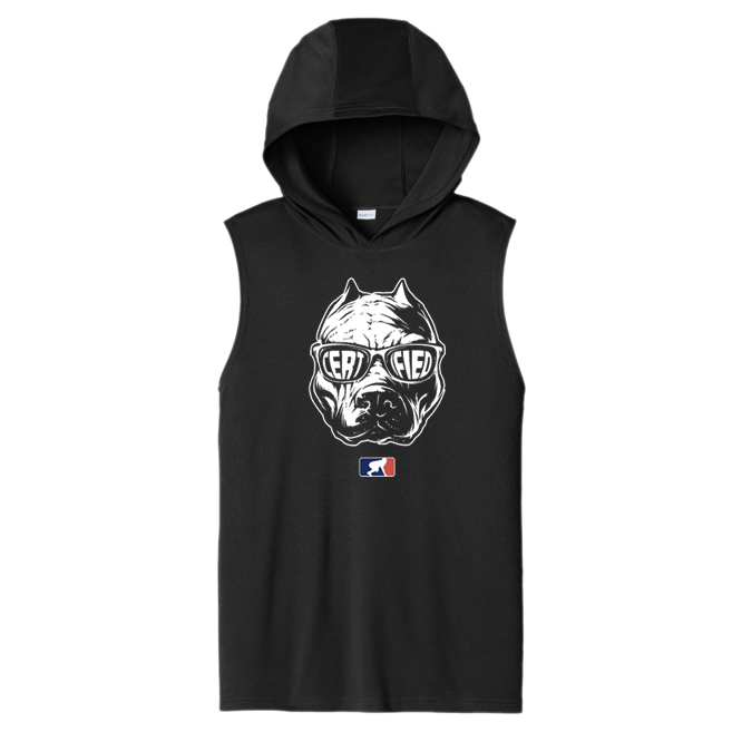 CERTIFIED DAWG - Hooded Muscle Tee