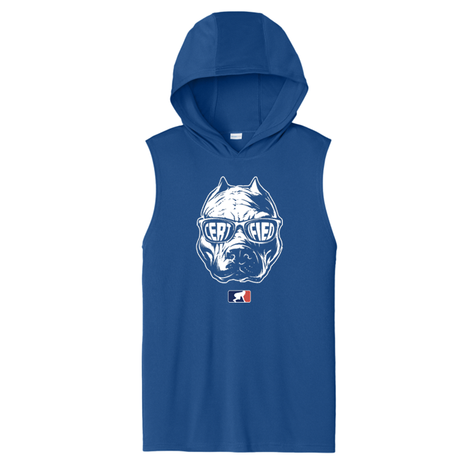 CERTIFIED DAWG - Hooded Muscle Tee