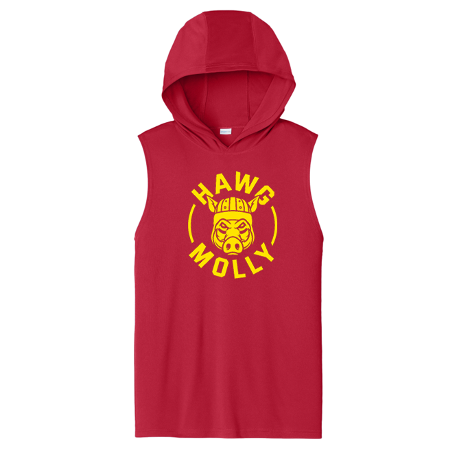 HAWG MOLLY (Yellow) - Hooded Muscle Tee