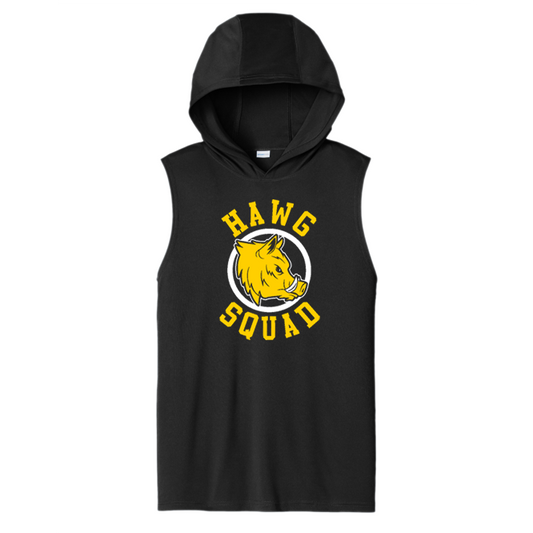 HAWG SQUAD - Hooded Muscle Tee