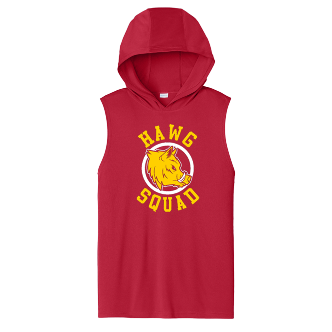 HAWG SQUAD - Hooded Muscle Tee