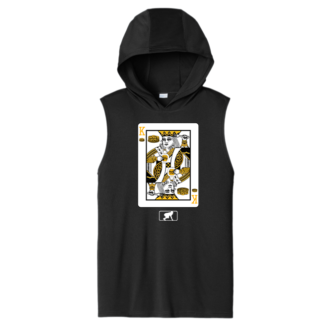 KING OF PANCAKES - Hooded Muscle Tee